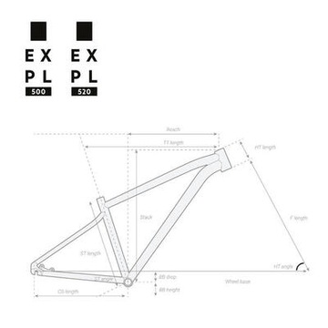 Rockrider Expl 520 29-дюймовый горный велосипед MTB