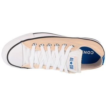 Beżowy Tkanina Buty Trampki Converse r.37,5