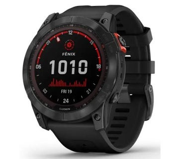 Умные часы Garmin Fenix ​​7X Solar 51 мм с GPS и платными спортивными часами, черные