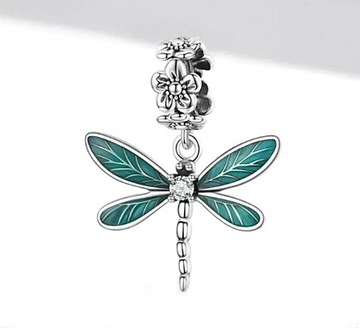 ПОДВЕСКИ СТРЕКОЗА КУЛОН ЭМАЛЬЮ SECRET GARDEN