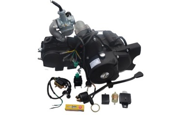 ДВИГАТЕЛЬ ОБЪЕМ 125 куб.см ATV QUAD 3+1 РЕВЕРС ПОЛУАВТОМАТИЧЕСКИЙ