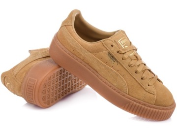 Женские босоножки PUMA SUEDE PLATFORM 364718-01 р. 37