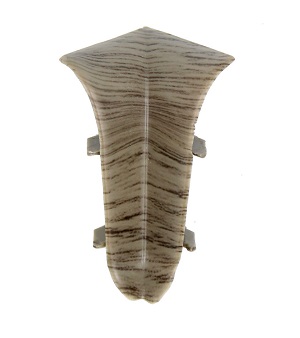 АКСЕССУАРЫ ДОПОЛНЕНИЯ ДЛЯ НАПОЛЬНЫХ ПОЛОС С ЛАСТИКОМ ПВХ 6 СМ 60 ММ 1 шт.