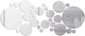 NAKLEJKA NA ŚCIANIE LUSTRZANE OKRĄGŁE