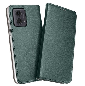 ETUI SKÓRZANE do MOTOROLA MOTO G24|G04 MAGNETYCZNE BOOK CASE TOKRA SZKŁO 9H