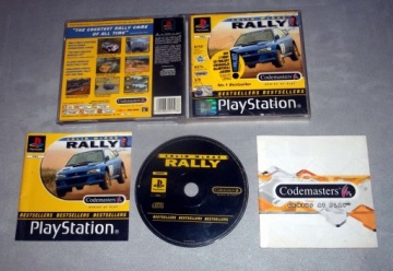 COLIN MCRAE RALLY PSX PS1 najlepsze rajdy WRC POLSKA DYSTRYBUCJA CD PROJEKT