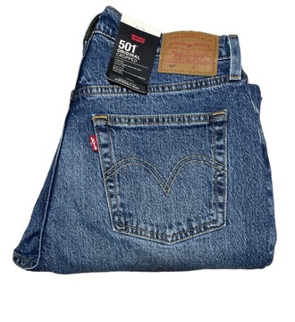 Jeansy Levi's 501 Original Cropped 29/30