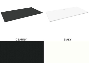 Blat do biurka stołu z przelotką na kable biurko płyta meblowa 110X65 wybór