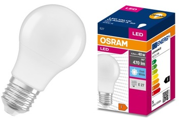 Светодиодная лампа Osram E27 4,9 Вт нейтрального белого цвета