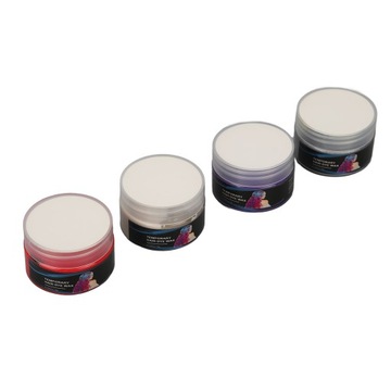 4 шт. Воск для окрашивания волос, 4 светлых цвета.