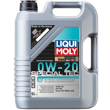 LIQUI MOLY SPECIAL TEC V 0W20 5L - ORYG. NIEMIECKI