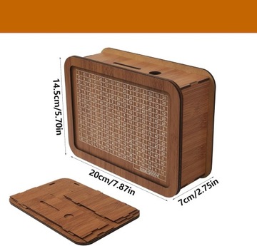 ДЕРЕВЯННАЯ КОПИЛКА СО СЧЕТЧИКОМ ГОЛОВ, ЭКОНОМИЯ ДЕНЕГ 5000 € ПОДАРОК