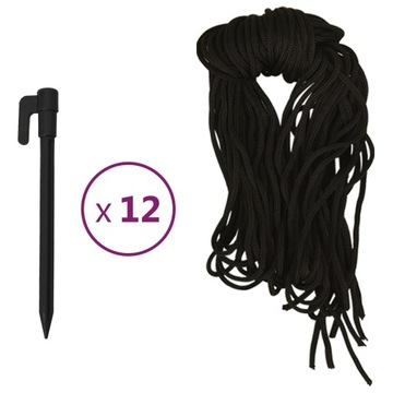 vidaXL Надувной рождественский олень со светодиодной подсветкой, 500 см