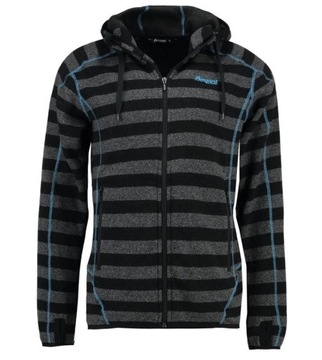 Bergans HUMLE Wool bluza termiczna wełna kaptur męska jak Nowa roz XL