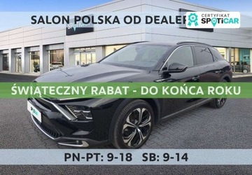 Citroen C5 III 2023 Citroen C5X C5 X 1.6 PHEV 225 Shine Pack EAT8 SalonPL FVat Bogata Wersja O