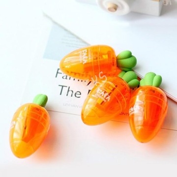 ТОЧИЛКА + ЛАСТИК с контейнером МОРКОВКА Точилки для моркови в школу