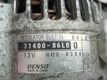 31400-86L0 ALTERNÁTOR SUZUKI SWIFT MK7 1.3 DDIS
