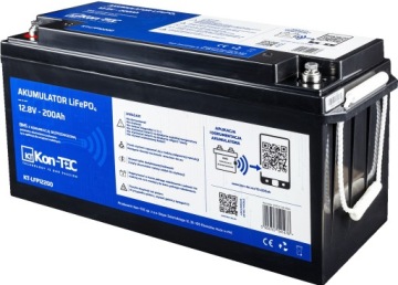 Литиевая батарея KON-TEC LiFePO4 12V 200Ah