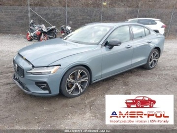Volvo S60 III 2024 Volvo S60 B5 2024, od ubezpieczalni 2.0 Benzyna 247KM