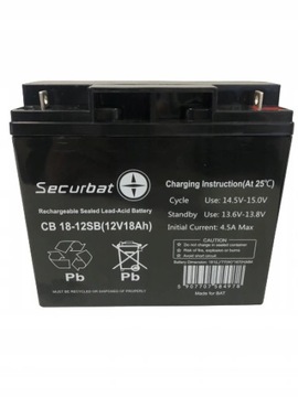 Аккумулятор серии ALARMTEC BP 12В 18Ач