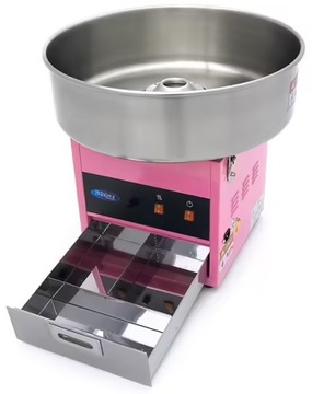 Машина для производства сладкой ваты - Ø 52 см - Розовый MAXIMA 09506000