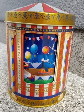 Музыкальная шкатулка 16х12см Szapito Circus, металлическая шкатулка