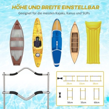 Тележка для каяка с крепежным ремнем