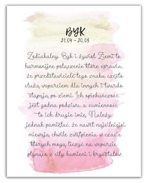 Браслет Знак Зодиака ТЕЛЕЦ Природные Камни Зодиака