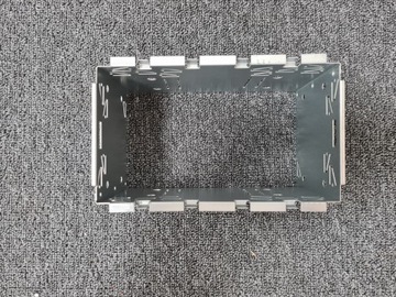 МЕТАЛЛИЧЕСКАЯ РАМКА РАДИО, УНИВЕРСАЛЬНЫЙ КРЕПЛЕНИЕ, 2DIN 12189i17