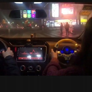 Руль второго пилота для автомобиля - Желтый