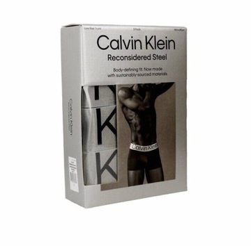 CALVIN KLEIN STEEL MICROFIBER BOKSERKI LOW RISE 7VI XL