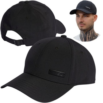 CZAPKA Z DASZKIEM ADIDAS MĘSKA CZARNA SPORTOWA OSFM 56-58