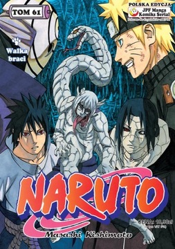 NARUTO #61 - MANGA - NOWY