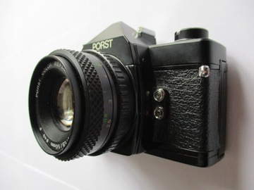 Porst Compact-Reflex + Porst Color 50 мм 1:1,8