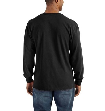 Koszulka Carhartt Heavyweight Long Sleeve Black