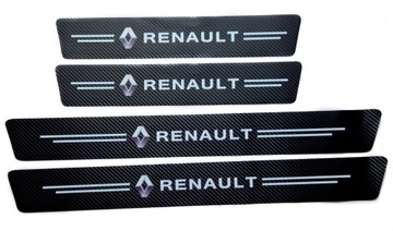 RENAULT NAKŁADKI NAKLEJKI FOLIA CHRONNA NA PROGI