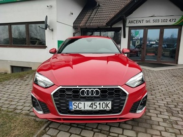 Audi A5 F5 Coupe Facelifting 2.0 40 TDI 204KM 2021 Audi A5 Sportback Quattro + S-Line + tylko 32770, zdjęcie 1