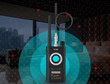 Детектор прослушки камеры GSM GPS LTE, новая модель K18S