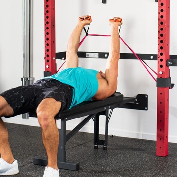 МНОГОФУНКЦИОНАЛЬНЫЕ ДИНАМИЧЕСКИЕ ТРЕНИРОВОЧНЫЕ РУЧКИ ВЕРХНЯЯ И НИЖНЯЯ ТЯГА HMS UWC22