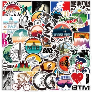 НАКЛЕЙКИ STICKER BOM MIX BIKES 50 шт.
