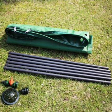 Складная бочка для дождя, зеленая с краном, 250 л PARKSIDE