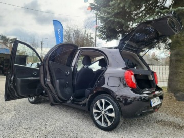 Nissan Micra IV Hatchback 5d Facelifting 1.2 80KM 2014 Nissan Micra 1.2 80 KM Bogata Wersja 100% Przebieg, zdjęcie 10