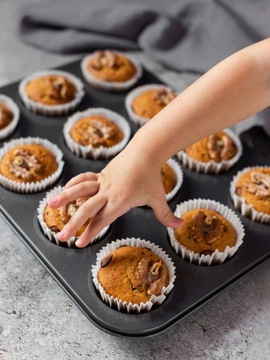 Белые формочки для кексов для выпечки x200