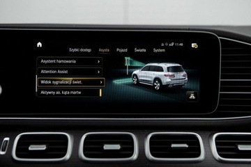 Mercedes GLS X167 SUV 2.9 400d 330KM 2021 Mercedes-Benz GLS 400d 4 Matic Szary Mat Salon PL Autotrade 2.9 330KM, zdjęcie 38