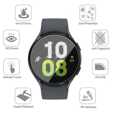 2 часа из закаленного стекла Samsung Galaxy Watch 5 Pro, 45 мм