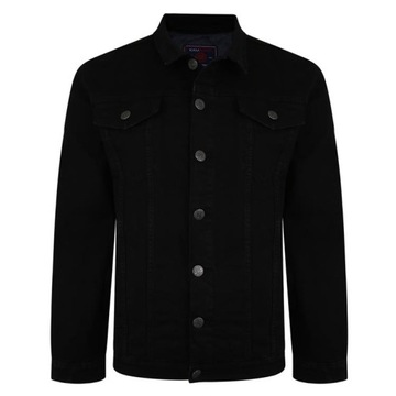 Duża kurtka jeansowa męska, katana KAM 405 BK 7XL