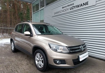 Volkswagen Tiguan I SUV Facelifting 1.4 TSI BlueMotion 122KM 2014 Volkswagen Tiguan 1.4 TSI 122KM TrendFun SalonPL SerwisASO Iwl. Gwarancja, zdjęcie 6