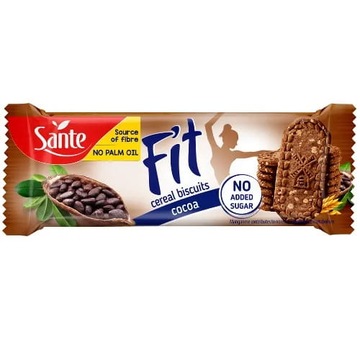 Sante Ciasteczka Fit kakaowe 50g Bez Cukru