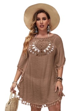 SHEIN PLUS SIZE TUNIKA DAMSKA PLAŻOWA 50 1ŁBA