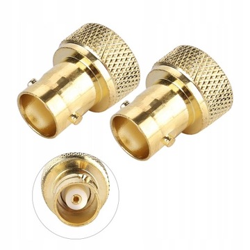 2 шт. АДАПТЕР BNC ВИЛКА НА РАЗЪЕМ SMA «МАМА»